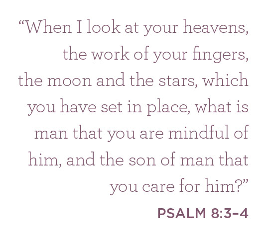 Psalm8:3-4